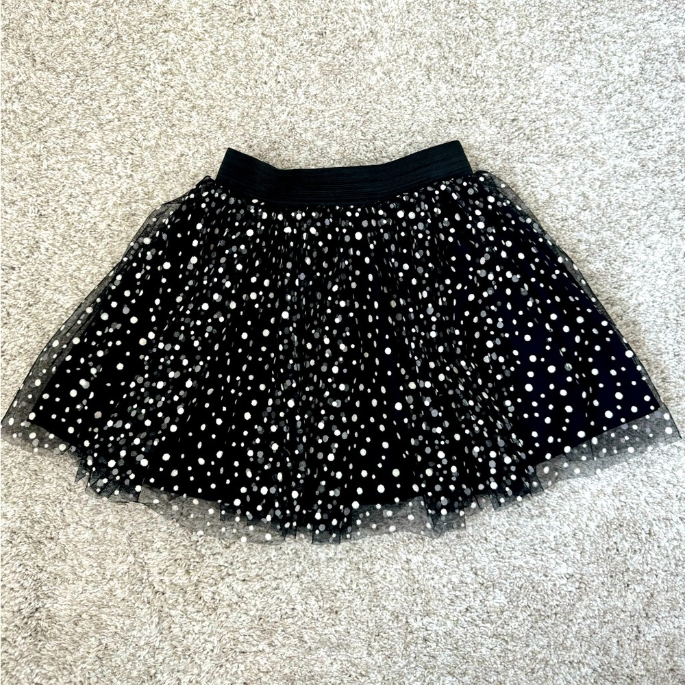 Pippa & Julie Girls Polka Dot Skirt